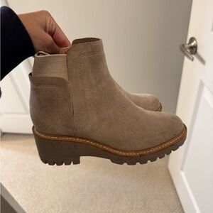 Dolce vita suede booties